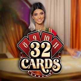 32 Cards slot visual from Ezugi available on billybetcasino.eu