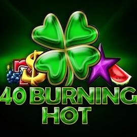 40 Burning Hot casino game by Amusnet Interactive – featured logo at Billybets Casino