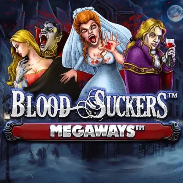 Official Slots logo: Blood Suckers Megaways by Red Tiger Gaming at Billybets Casino