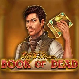 Book of Dead logo by Play'n GO Billybets Casino