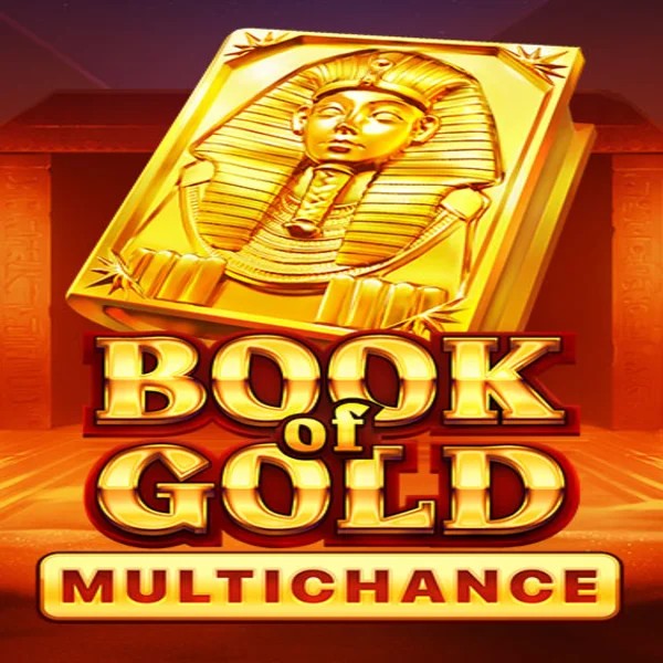 Official Slots logo: Book of Gold Multichance by Playson at Billybets Casino