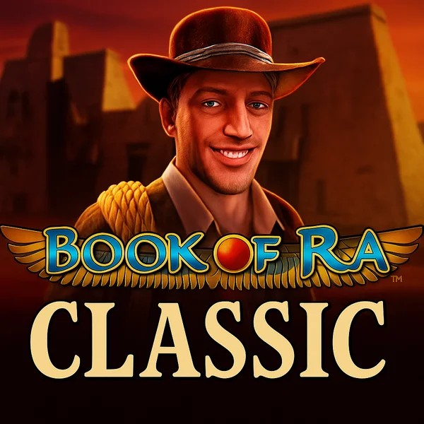 Slots logo of Book of Ra Classic from Novomatic at Billybets Casino