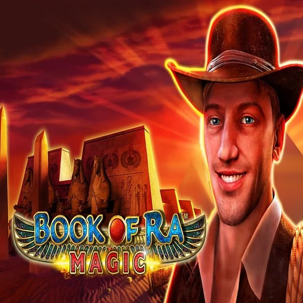 Book of Ra Magic slot visual from Greentube available on billybetcasino.eu