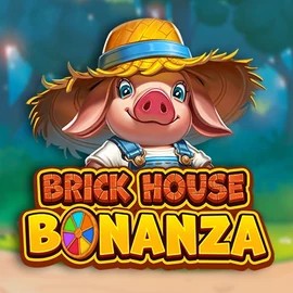 Brick House Bonanza online game logo by Pragmatic Play on billybetcasino.eu