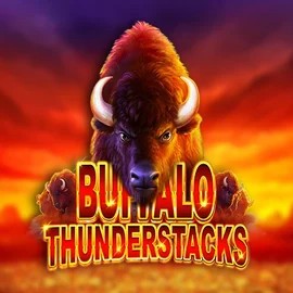 Buffalo Thunderstacks by Amatic Industries, showcased at billybetcasino.eu – game logo