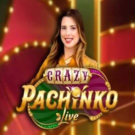 Live Casino logo of Crazy Pachinko from Evolution at Billybets Casino