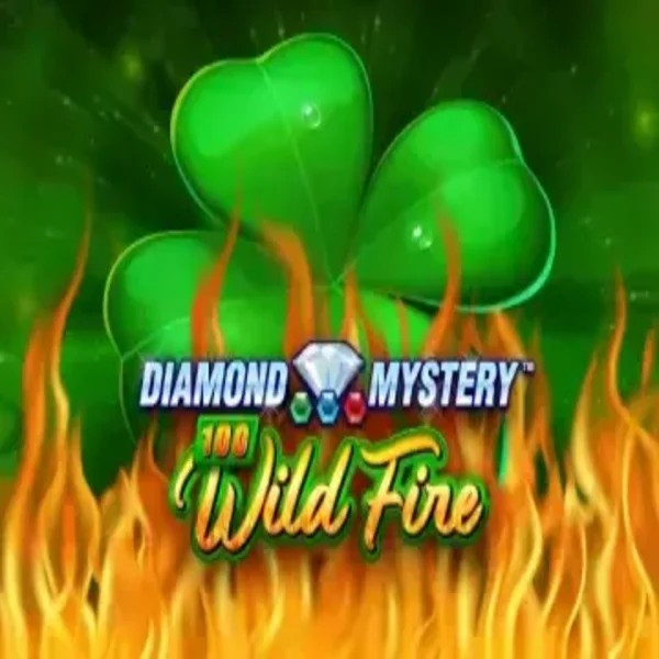 Diamond Mystery 100 Wild Fire slot icon by Greentube, available at Billybets Casino