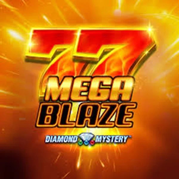 Diamond Mystery Mega Blaze slot logo by Greentube at Billybets Casino