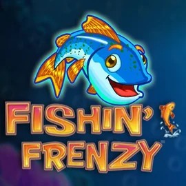 Fishin Frenzy logo by Blueprint Gaming at Billybets Casino