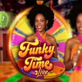 Funky Time game by Evolution – logo hosted on Billybets Casino