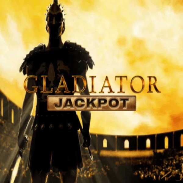 Gladiator Jackpot slot logo by Playtech at Billybets Casino