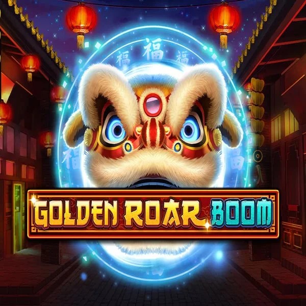 Golden Roar BOOM logo – Slots by Greentube at Billybets Casino