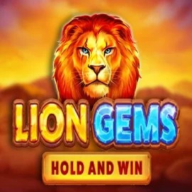 Lion Gems Hold and Win slot visual from Playson available on billybetcasino.eu