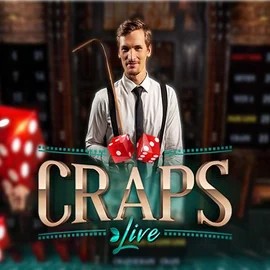 Live Craps casino game by Evolution – featured logo at Billybets Casino