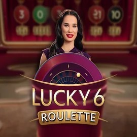 Lucky 6 Roulette logo by Pragmatic Play Billybets Casino