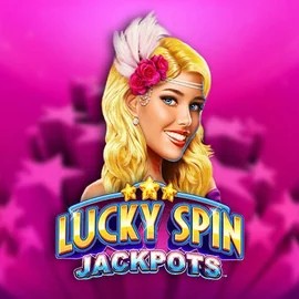 Lucky Spin Jackpots online game logo by Novomatic on billybetcasino.eu