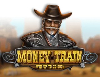 Money Train slot logo by Relax Gaming at Billybets Casino