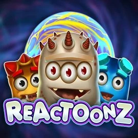 Reactoonz logo by Play'n GO Billybets Casino