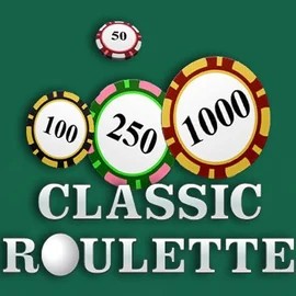 Roulette slot logo by OneTouch Games at Billybets Casino