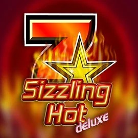 Slots logo of Sizzling Hot Deluxe from Novomatic at Billybets Casino