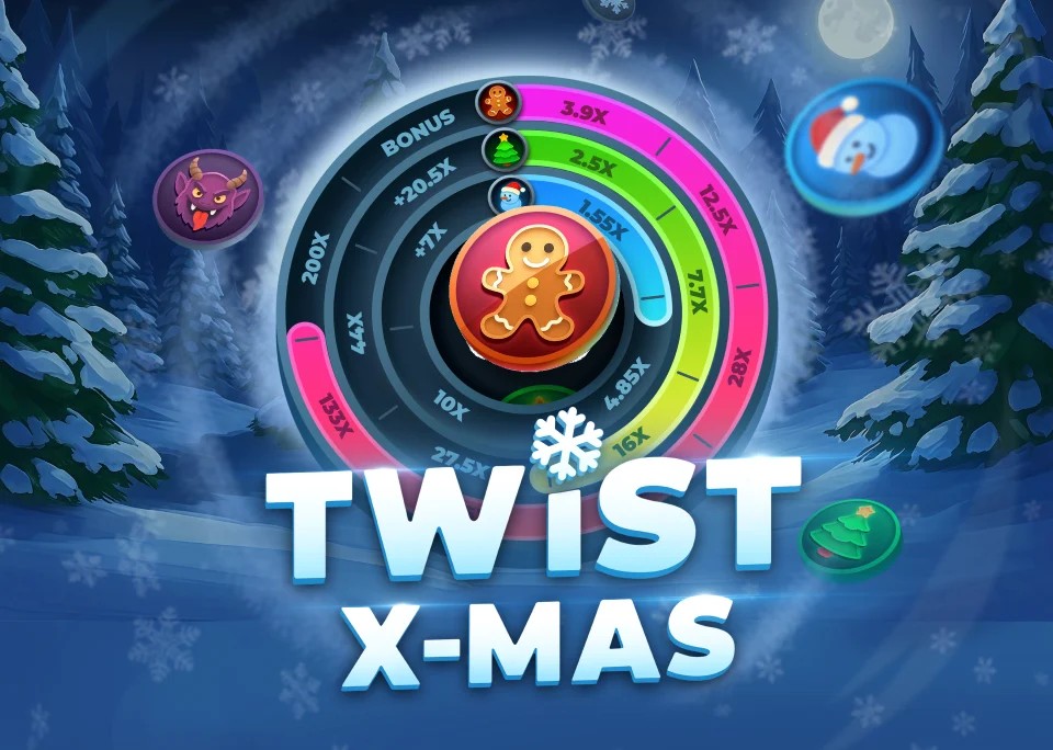 Play the Twist X-mas slot by InOut on Billybets Casino